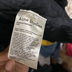 ACNE STUDIOS WINDBREAKER DRESS SHIRT